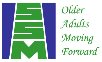 SSM logo with tagline Older Adults Moving Forward